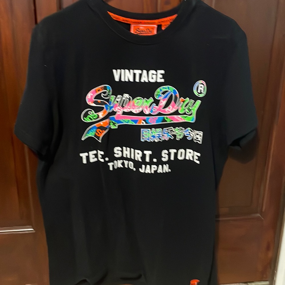Black Vintage tee.